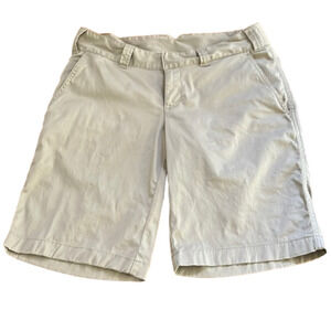 The North Face tan shorts